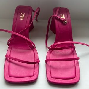 Hot Pink Zara Heels